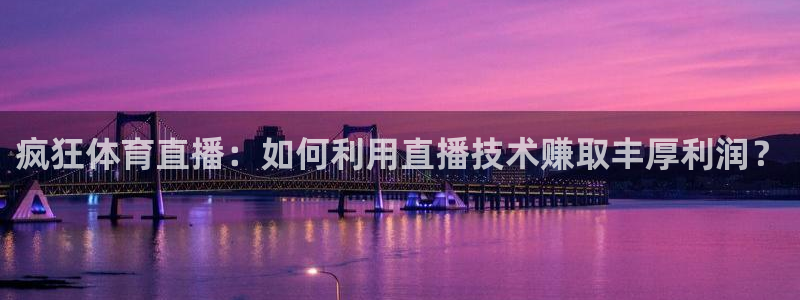 24直播官网：疯狂体育直播：如何利用直播技术赚取丰厚利润？
